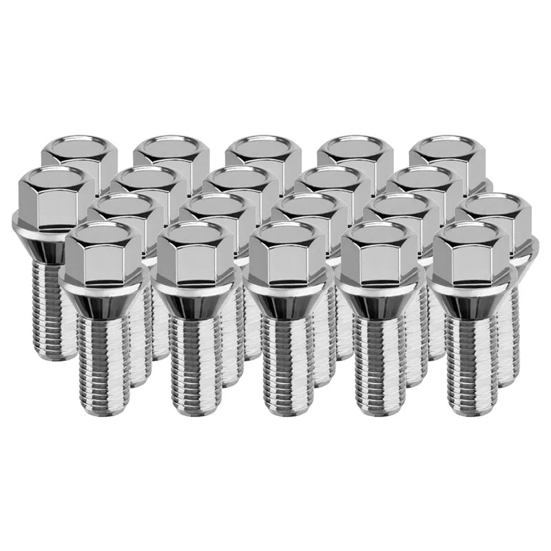 12x1.25 Conical Seat 17mm Hex Lug Bolts