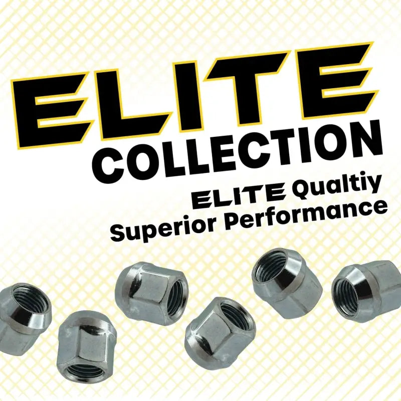 12x1.5 Open End 13/16’’ Hex Lug Nuts