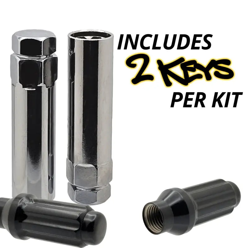 14x1.5 Black Spline ET - XL 2.20’’