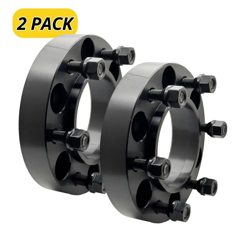 2021 & Older Tacoma Hubcentric Adapter 6x5.5 to 6x5.5 | 1.25’’ Thick | 12x1.5 | 106CB to 95.10 CB - 2 Pack