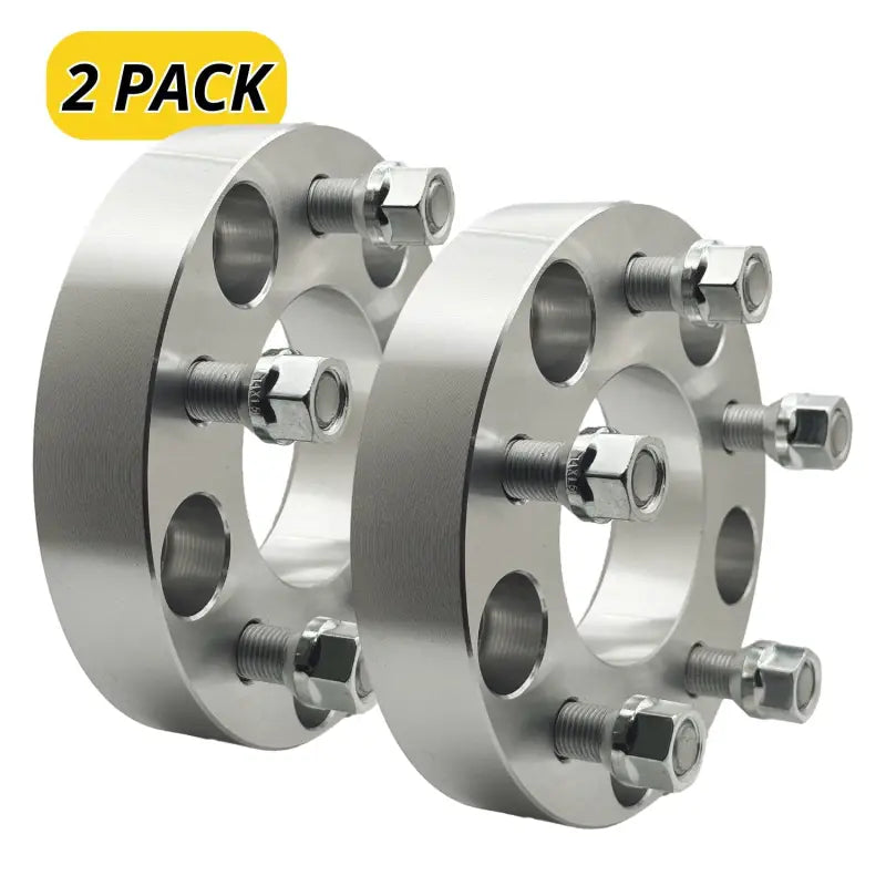 5x5 to 5x120 Wheel Adapter 1.25’’ Thick | 14x1.5 | 78.1 CB - 2 Pack