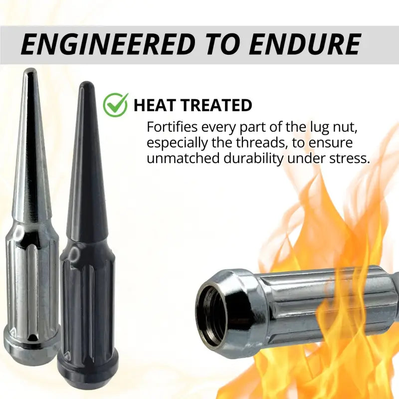 9/16’’ Spline Spike Lug Nuts