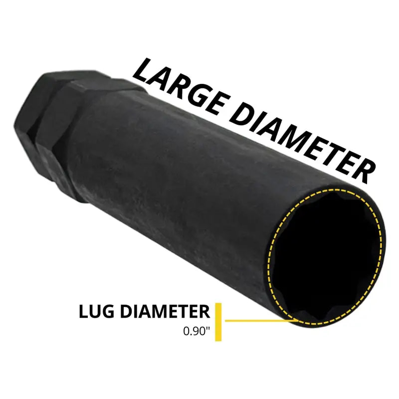 10 Spline Lug Nut Key – Large Diameter.90’’ | Black Oxide