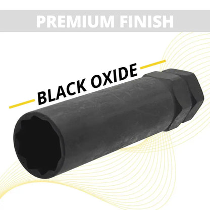 10 Spline Lug Nut Key – Large Diameter.90’’ | Black Oxide