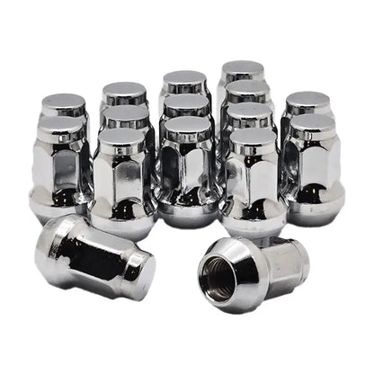 10x1.25 ATV/UTV 14mm Hex Lug Nuts - Chrome / 16 Lug Kit