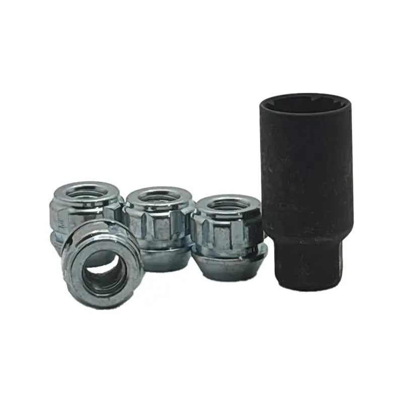 Open Center Rim Wheel Locks 12x1.25 Chrome Open Acorn Wheel Locks - Open End Design – The Lug Nut Guru
