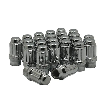 12x1.25 Closed ET Lug Nuts - Chrome / 20 Lug Kit