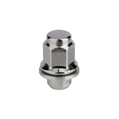 One Toyota OE replacement mag shank lug nut on a white background