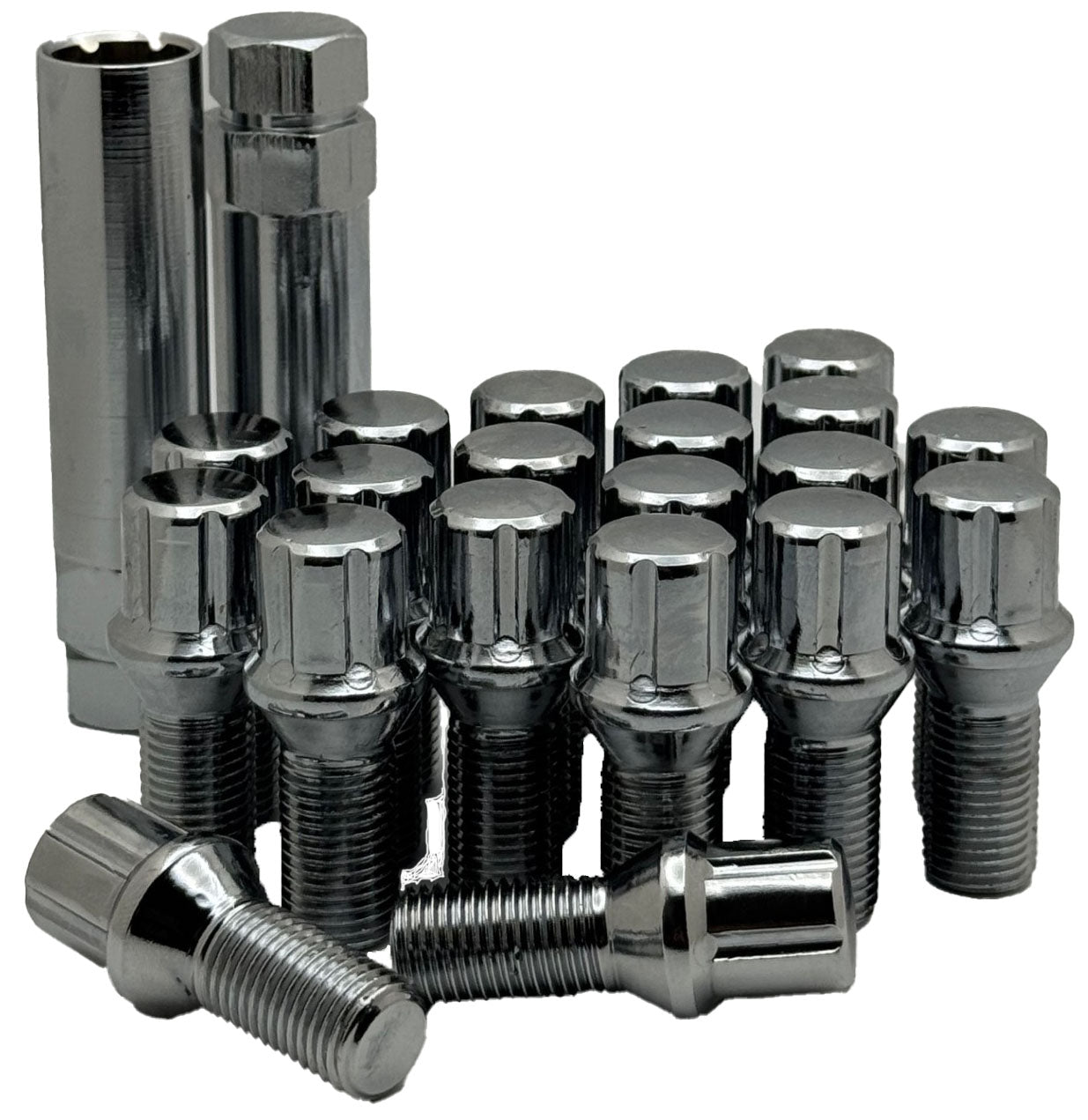 14x1.5 Spline 24mm Lug Bolts