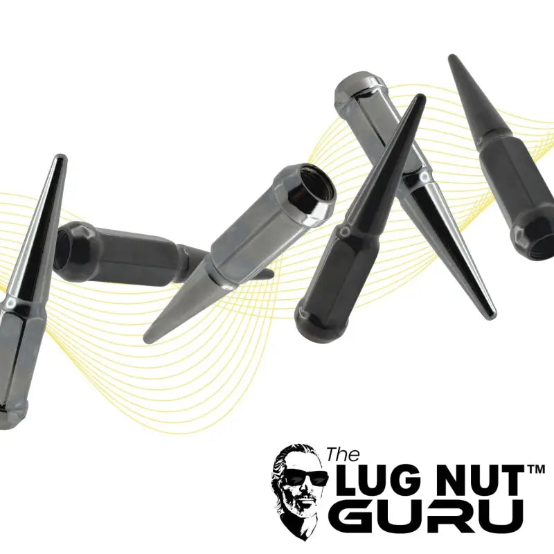14x1.5 Hex Spike Lug Nuts