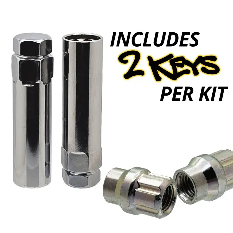 14x1.5 Open ET Spline Lug Nuts