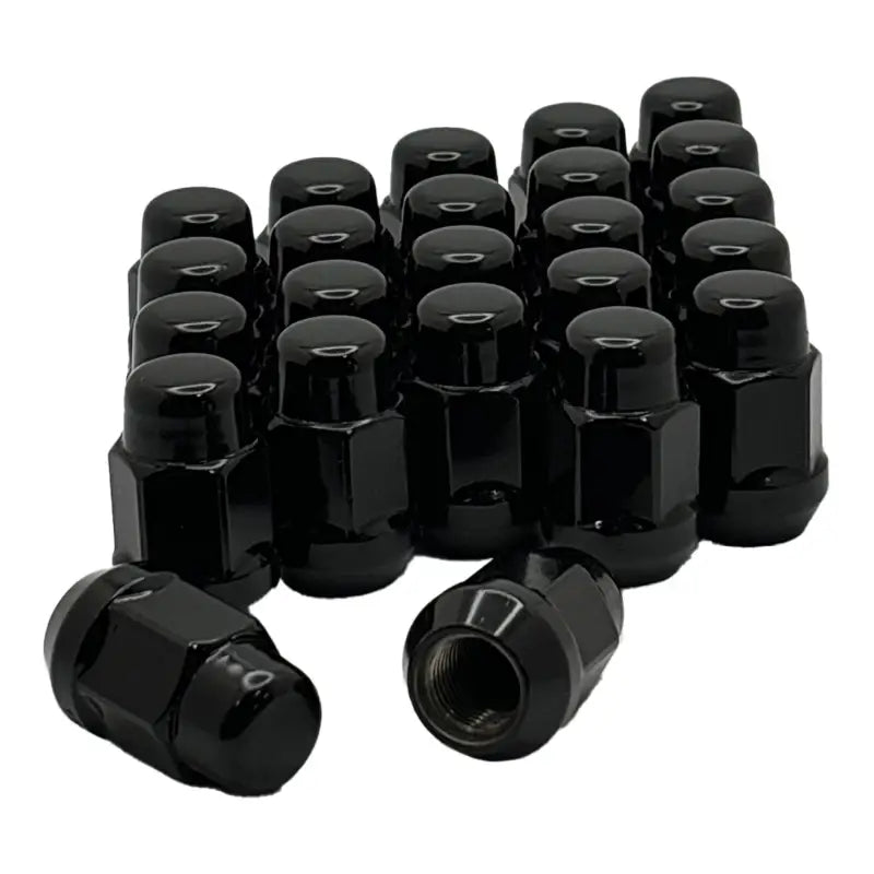 14x1.5 Passenger Car 3/4’’ Hex Lug Nuts - Black / 20 Lug Kit