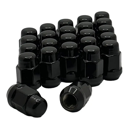 14x1.5 Passenger Car 3/4’’ Hex Lug Nuts - Black / 20 Lug Kit