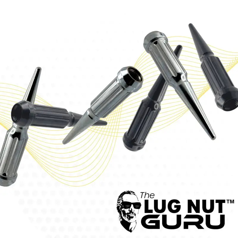 14x1.5 Spline Spike Lug Nuts
