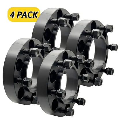 2021 & Older Tacoma Hubcentric Adapter 6x5.5 to 6x5.5 | 1.25’’ Thick | 12x1.5 | 106CB to 95.10 CB - 4 Pack