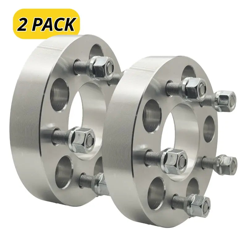 5x120 to 5x4.5 Wheel Adapter 1.25’’ Thick | 12x1.5 | 74.1 CB - 2 Pack