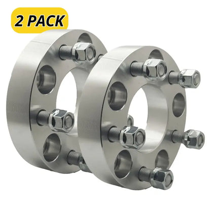 5x120 to 5x120 Wheel Adapter 1.25’’ Thick | 14x1.5 | 74 CB - 2 Pack
