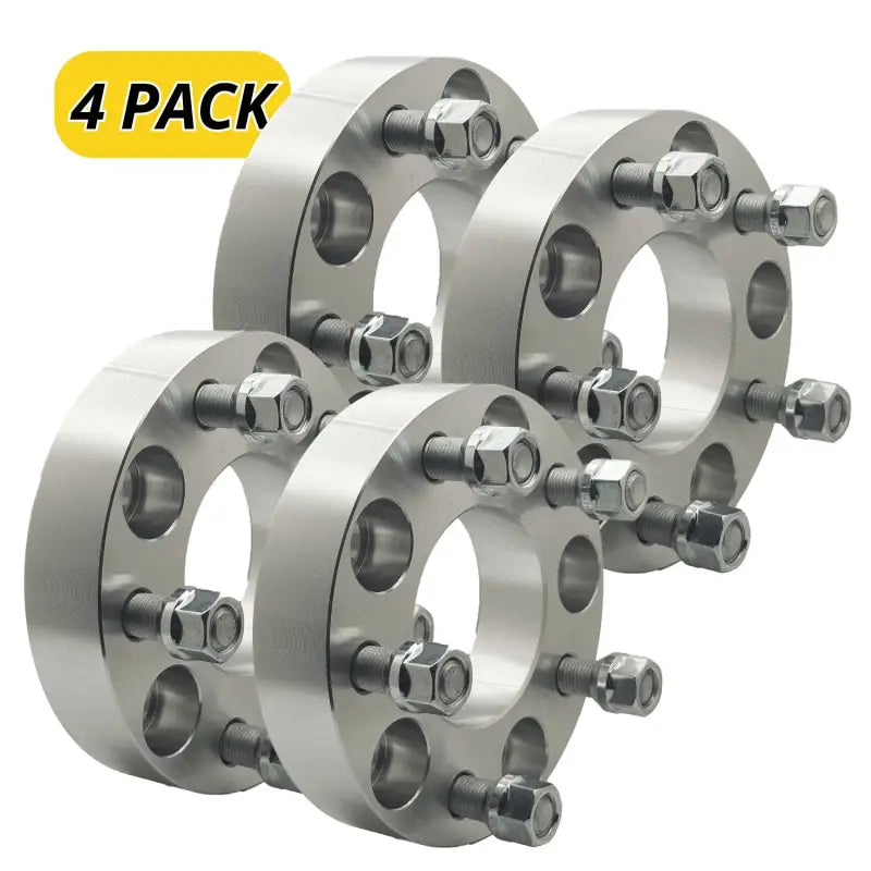 5x120 to 5x120 Wheel Adapter 1.25’’ Thick | 14x1.5 | 74 CB - 4 Pack