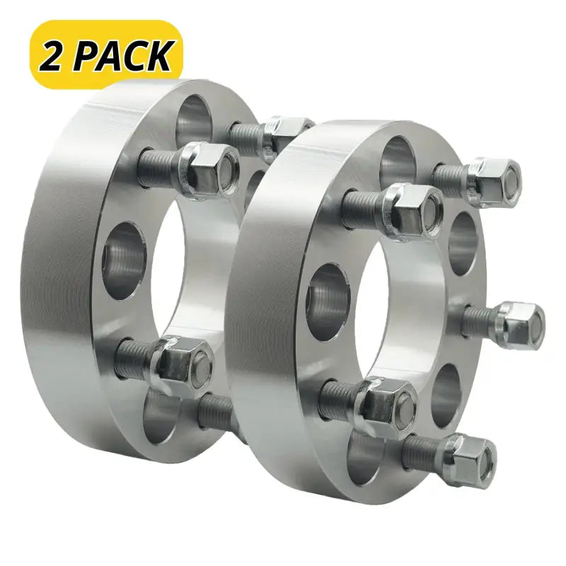 5x4.5 to 5x120 Wheel Adapter 1.25’’ Thick | 14x1.5 | 74 CB - 2 Pack