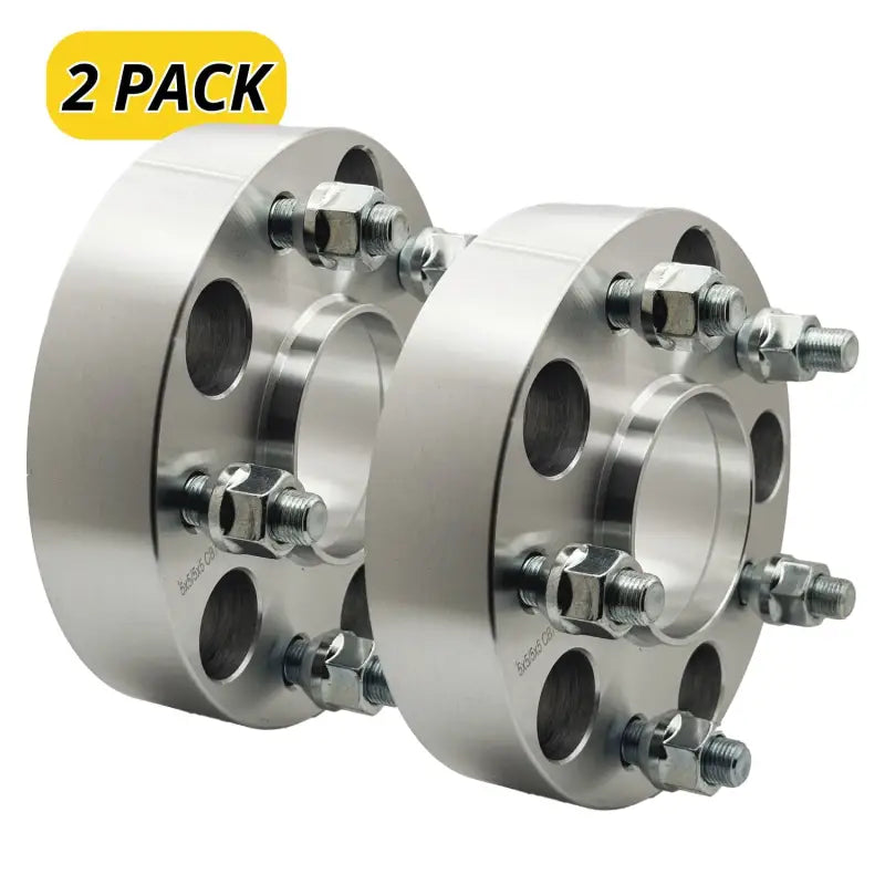 5x5 to 5x5 Hubcentric Wheel Adapter 1.5’’ Thick | 1/2’’-20 | 71.5 CB - 2 Pack