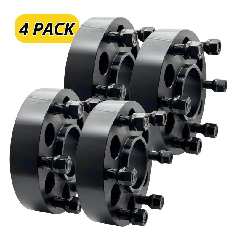6x120 to 6x5.5 Wheel Adapter 1.5’’ Thick | 14x1.5 | 66.9 CB - 4 Pack