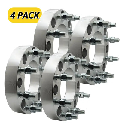 8x180 to 8x180 Wheel Adapter 1.5’’ Thick | 14x1.5 | 124.3mm CB - 4 Pack