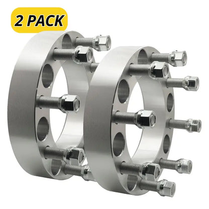 8x6.5’’ to 8x170 Conversion Wheel Adapter 1.5’’ Thick | 14x1.5 | 126.15mm CB - 2 Pack