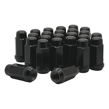 9/16’’ High Performance Truck 3/4’’ Hex Lug Nut - Black / 24 Lug Kit