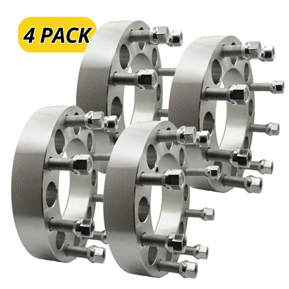 Chevy/GM 2500 8x6.5 to 8x180 Conversion Wheel Adapter 1.5’’ Thick | 14x1.5 | 126.15 CB - 4 Pack