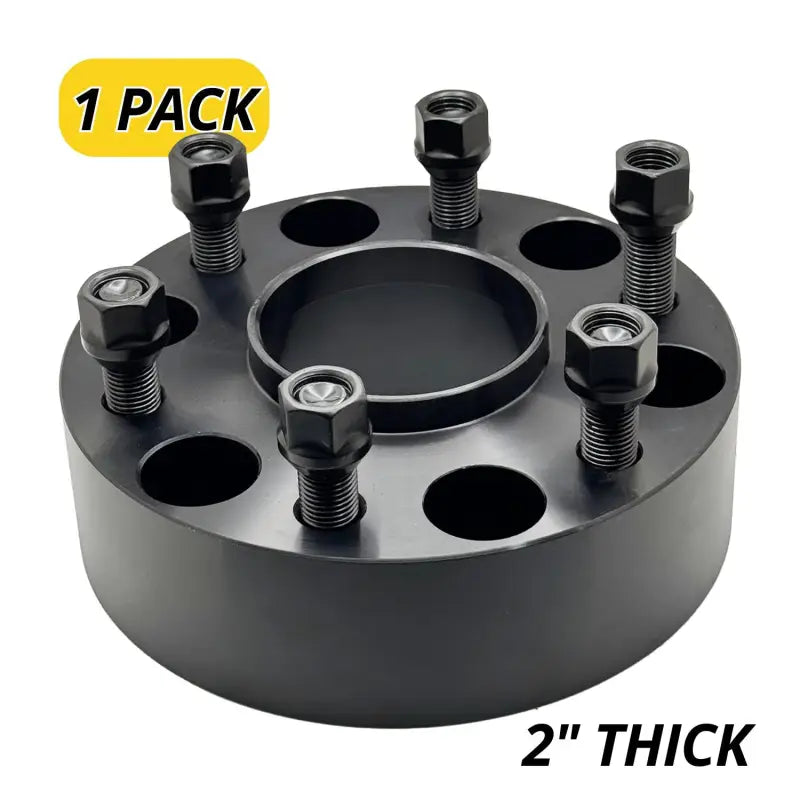Chevy/GM 6x5.5 to 6x5.5 1.25’’-2’’ Thick Hubcentric Wheel Adapter | 14x1.5 | 78.1 CB - Single / 2.0’’