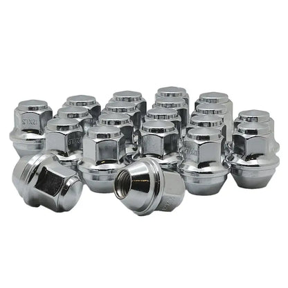 Ford Bronco Ranger Fusion Focus Escape 12x1.5 19mm hex OE Replacement Lug Nuts - Chrome / 20 Lug Kit