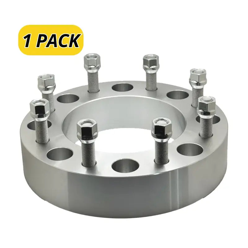 Ford F-350 Dually 2005 + / Ram 3500 Dually 2019 + 8x200 to 8x200 Wheel Adapter 2.0’’ Thick | 14x1.5 | 146 CB - Single