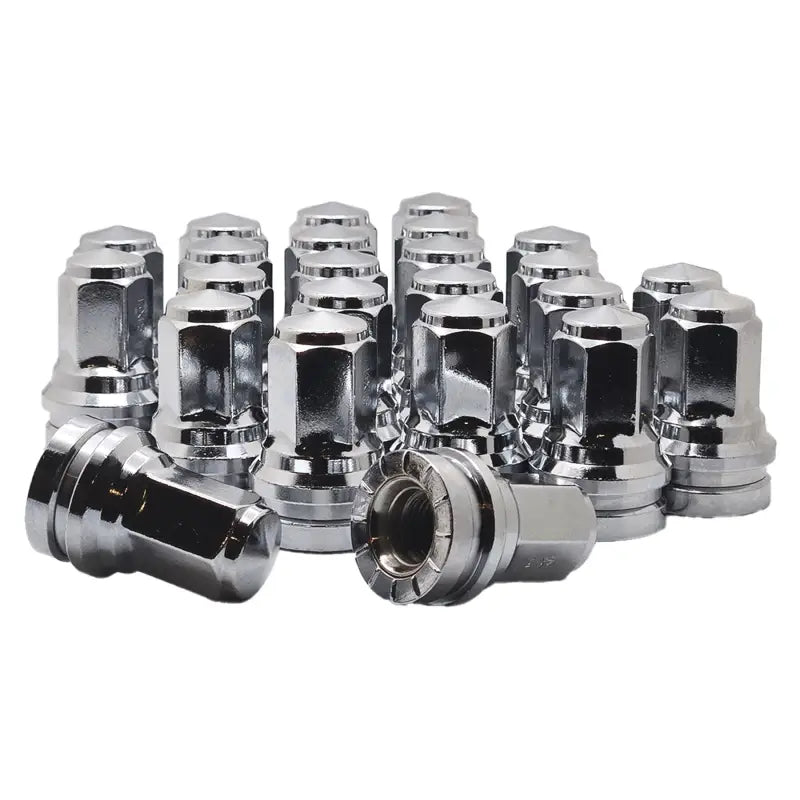 Ford Super Duty 2010 & Newer 14x1.5 Flat Seat Torque Retention OE Replacement Lug Nuts
