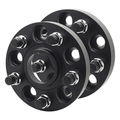 Forged Aluminum Tesla Adapters 5x114.3 (5x4.50”) 20mm Hub Centric 14x1.5 studs set of 4