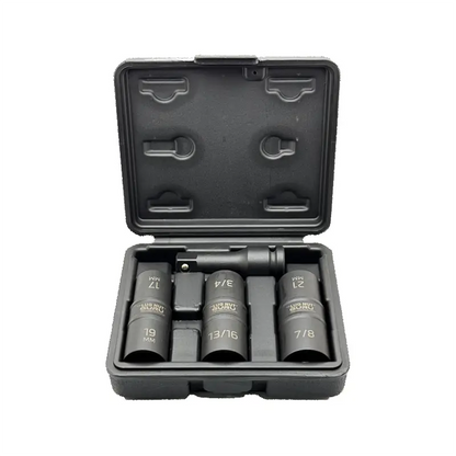 1/2" Drive 4 piece flip socket set