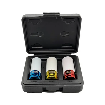 1/2" Drive 3 piece non-marring socket set
