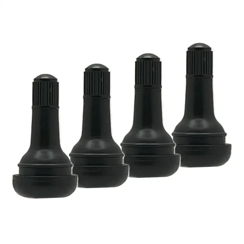 TR415 Rubber Passenger Snap-In Valve Stem - 4 Pack - 4 Pack
