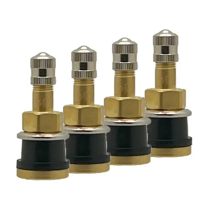 TR501 Brass Truck Bolt-on Valve Stem - 4 Pack - 4 Pack