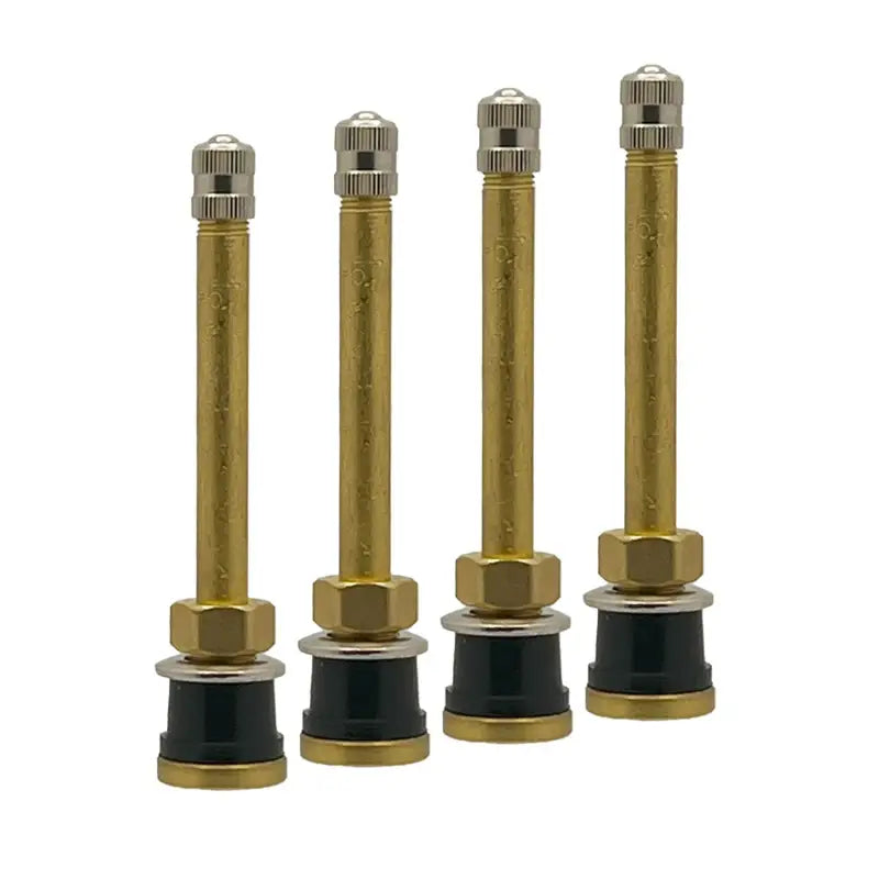TR571 Brass Truck Bolt-on Valve Stem - 4 Pack - 4 Pack