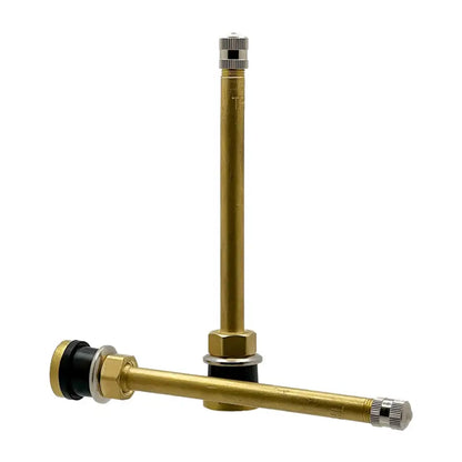 TR573 Brass Truck Bolt-on Valve Stem - 4 Pack - 4 Pack