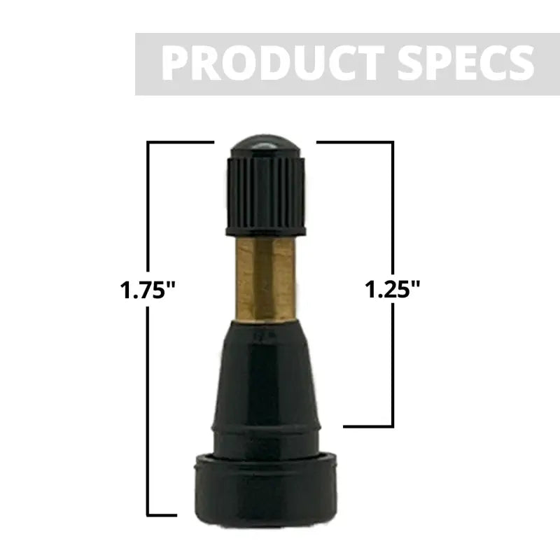 TR600HP High Pressure Snap-In Valve Stem - 4 Pack - 4 Pack