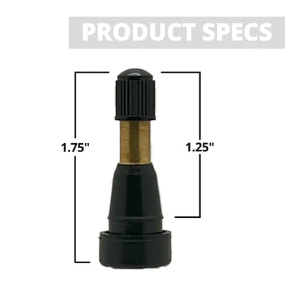 TR600HP High Pressure Snap-In Valve Stem - 4 Pack - 4 Pack